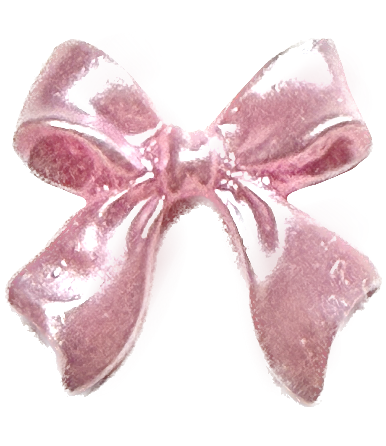 Extra Pink Iridescent Bow Frame Charm