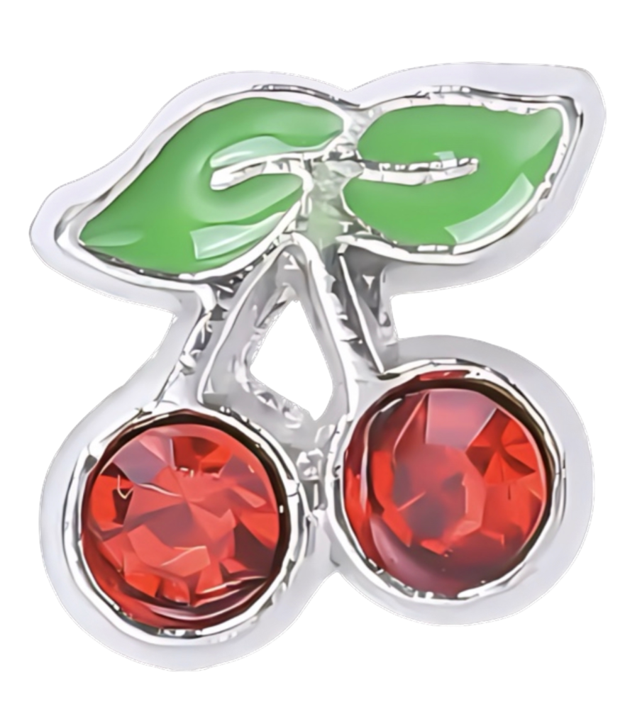 Extra Cherry Frame Charm