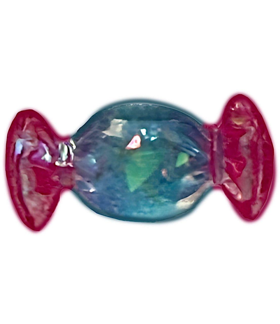 Extra Clear candy 1 frame charm