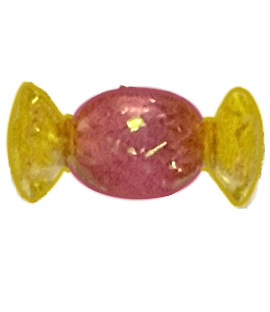 Extra Clear candy 3 frame charm