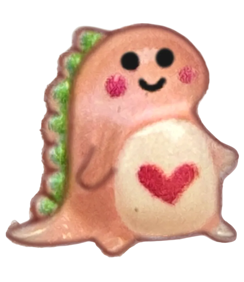 Extra Pink Dinosaur 1 inner Charm