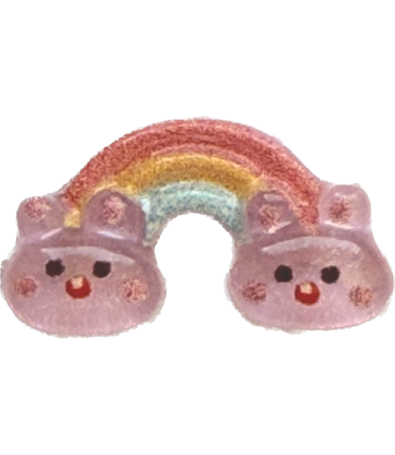 Purple rainbow inner charm