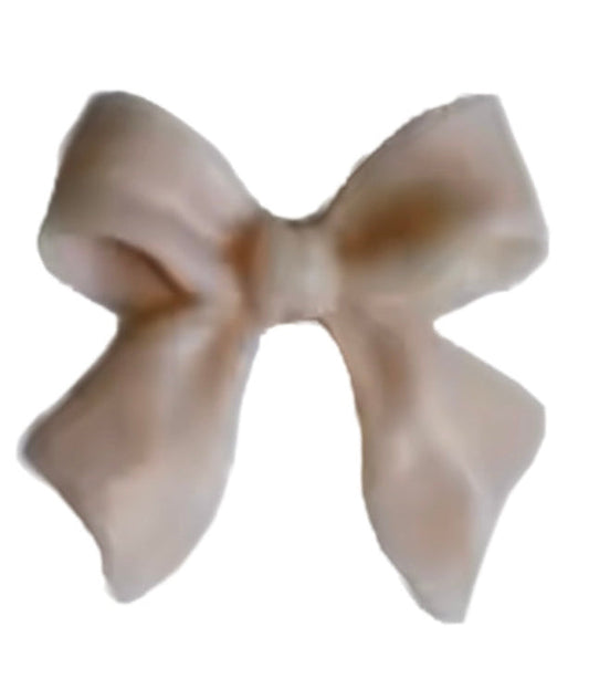 Extra Tiny brown2 bow inner charm