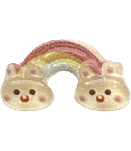 Extra White rainbow inner charm