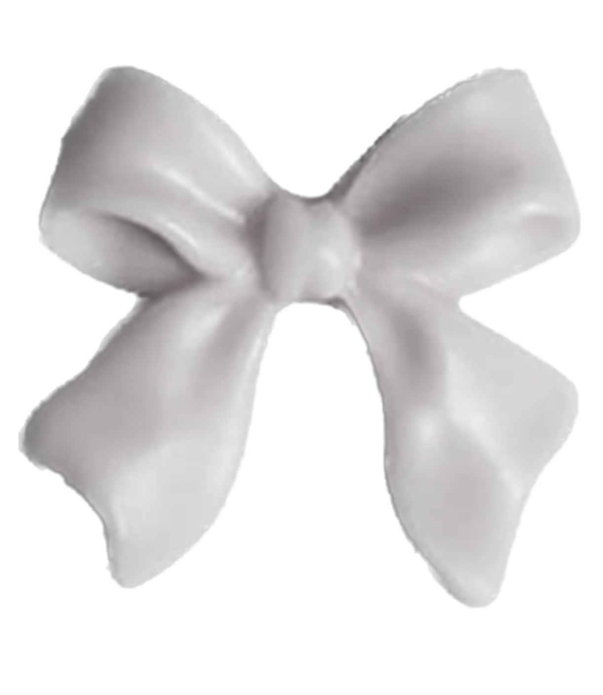 Extra White Bow frame charm