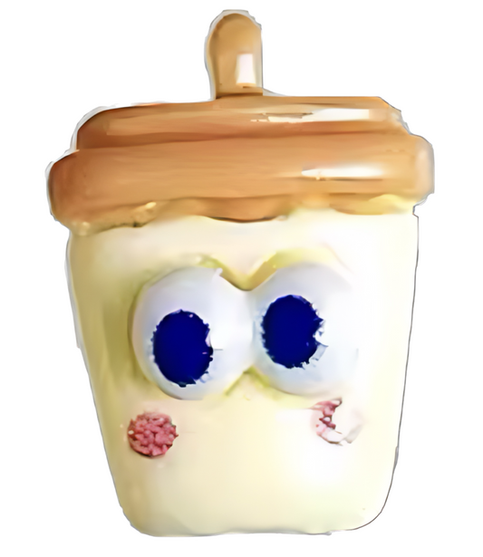 Extra Ice coffee frame charm