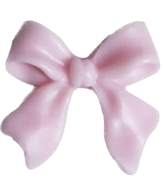 Extra Pink bow frame charm