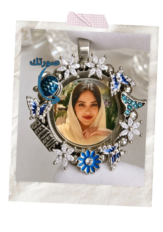 with Your Photo( medium locket)