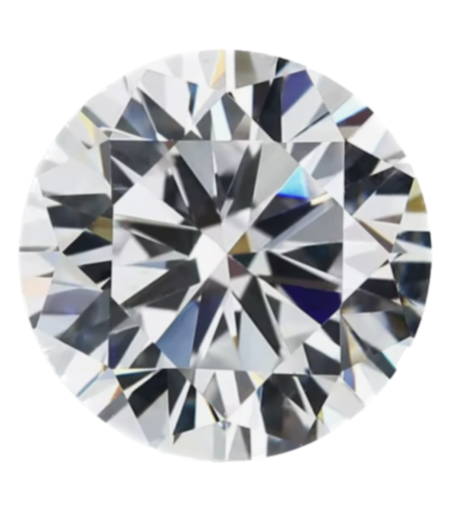 1 White Crystal inner charm