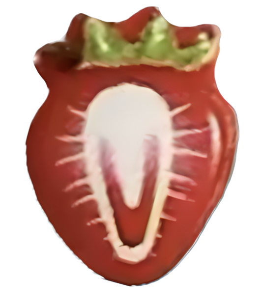 Extra Strawberry frame charm