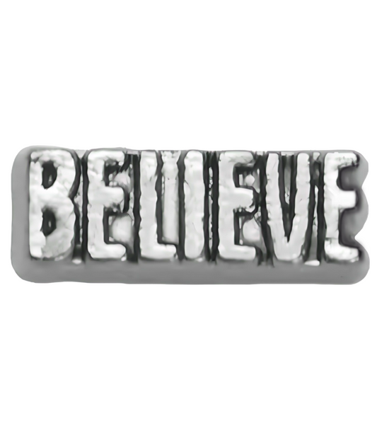 Extra Believe frame charm