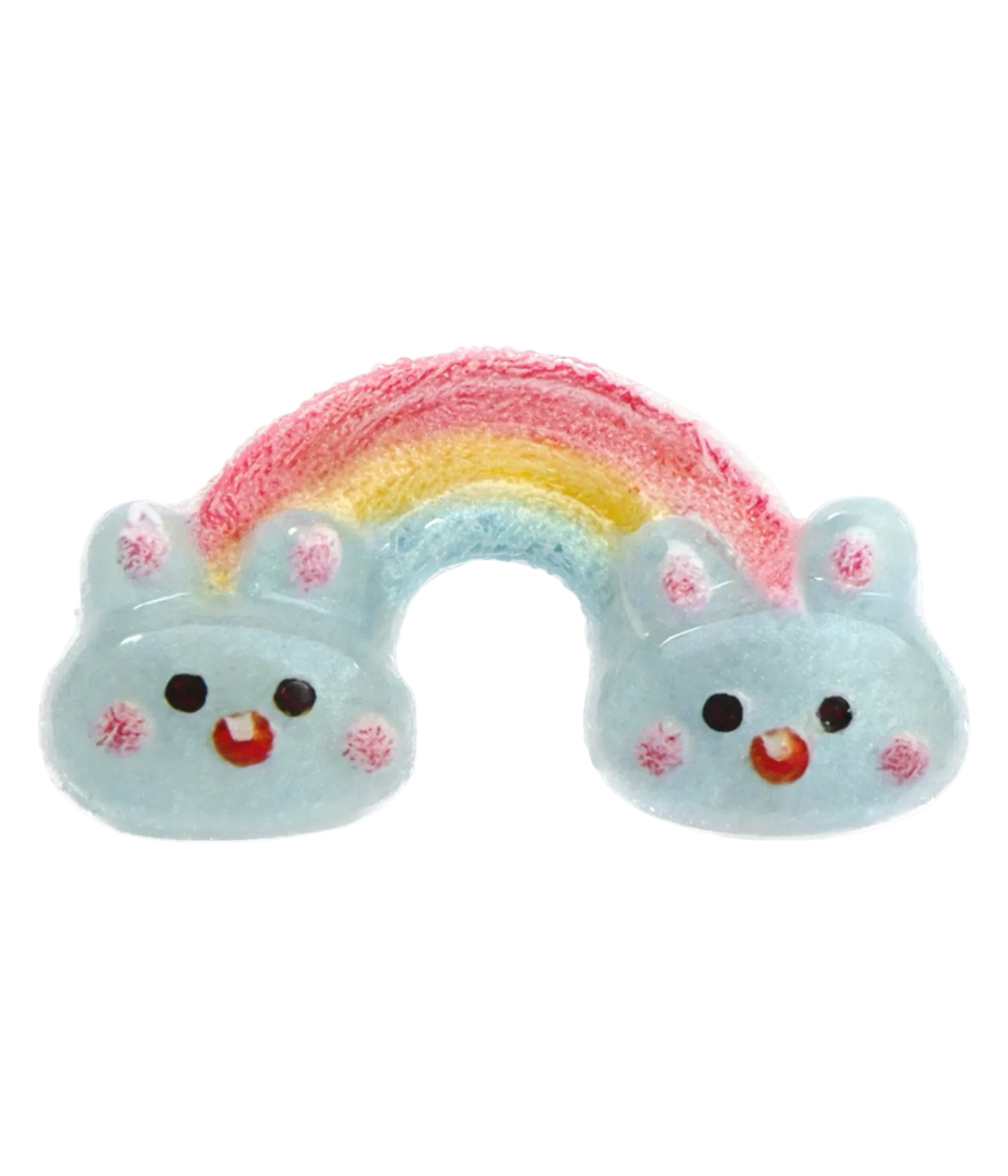 Blue Rainbow Frame Charm