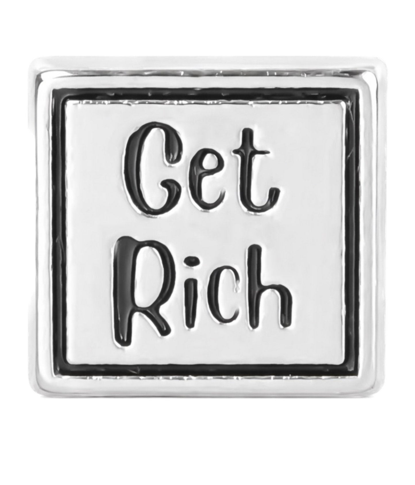 Get Rich Frame Charm