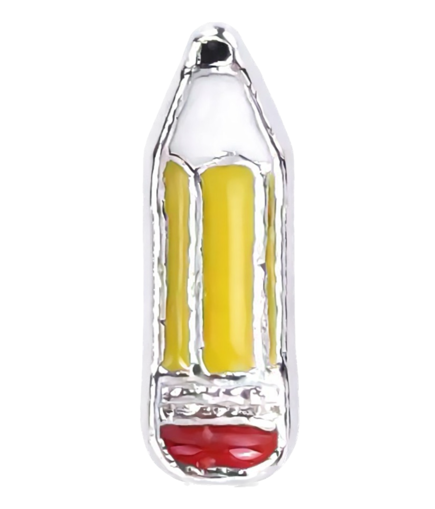 Pencil Frame Charm