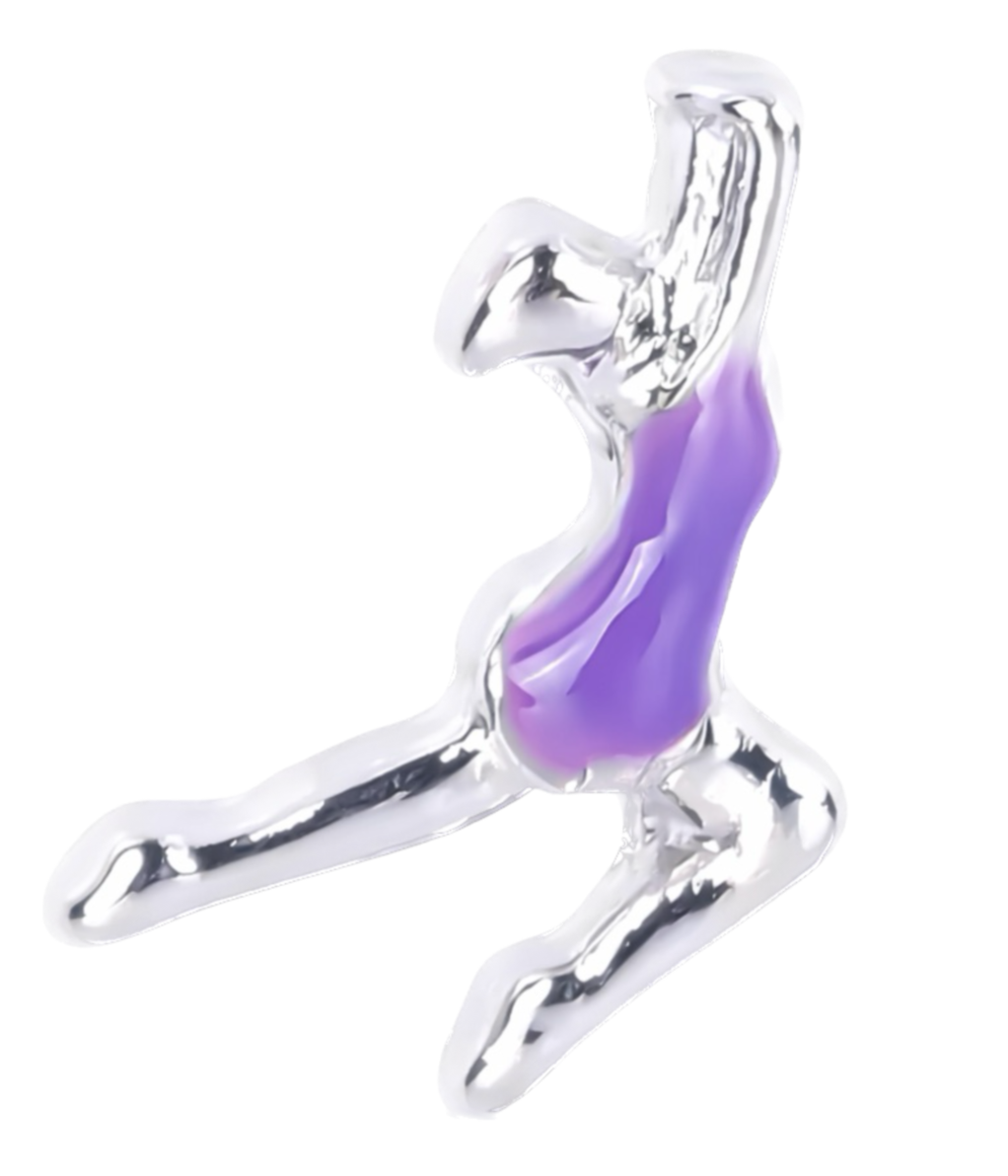 Gymnastics Frame Charm