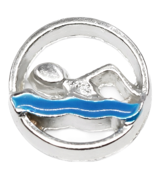 Swimming Frame Charm