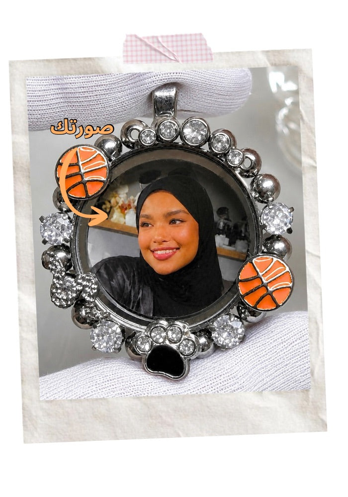 with Your Photo( medium locket)