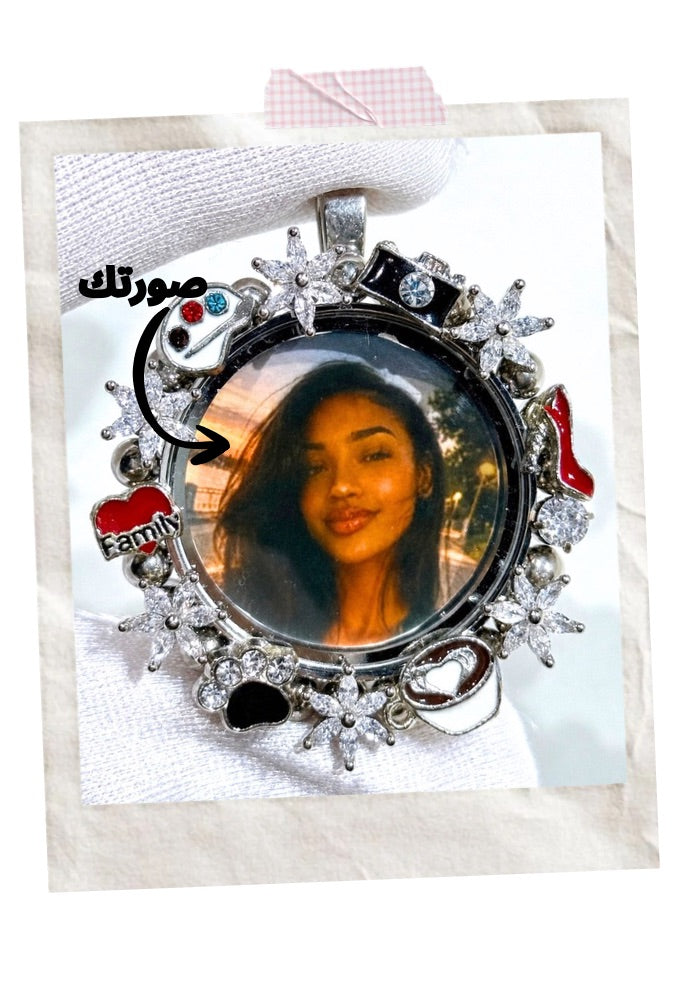 with Your Photo( large locket)